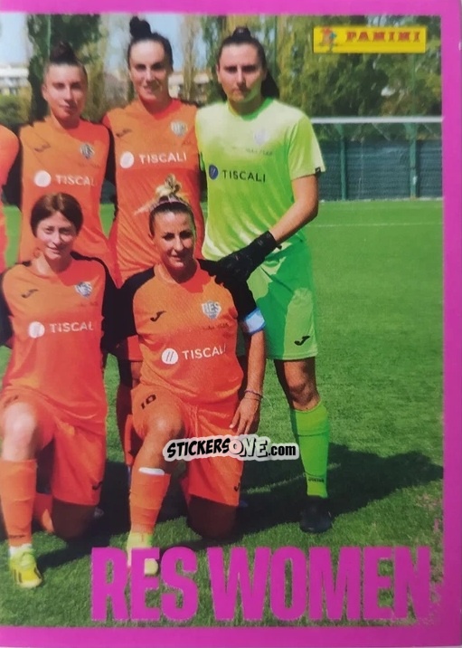 Cromo Squadra Res Women - Calciatrici 2024-2025 n. 290 - Panini