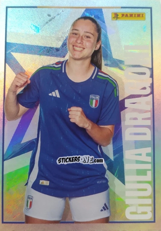 Cromo Giulia Dragoni (Roma) - Calciatrici 2024-2025 n. 311 - Panini