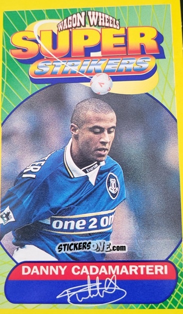 Sticker Danny Cadamarteri - Super Strikers 1998
 n. 11 - Wagon Wheels
