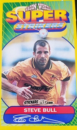 Sticker Steve Bull - Super Strikers 1998
 n. 7 - Wagon Wheels