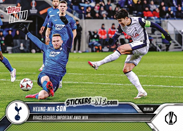 Sticker Son Heung-Min - Now Update Ecl And Ucl 2024-2025 n. 13 - Topps