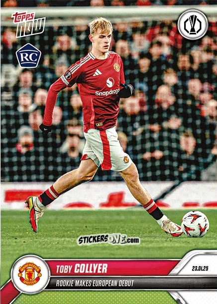 Sticker Toby Collyer - Now Update Ecl And Ucl 2024-2025 n. 11 - Topps