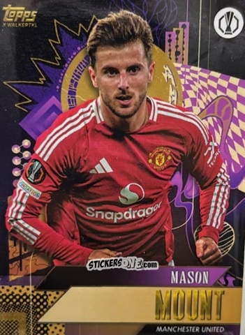 Sticker Mason Mount - Gold UEFA Club Competitions 2024-2025
 n. 38 - Topps