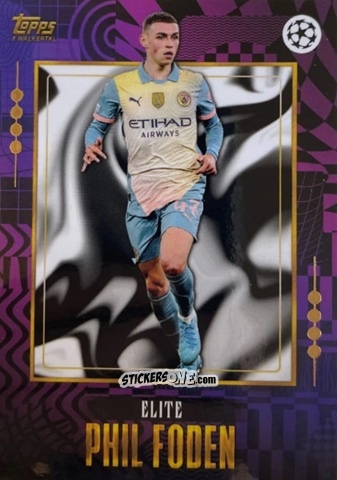 Sticker Phil Foden - Gold UEFA Club Competitions 2024-2025
 n. 60 - Topps