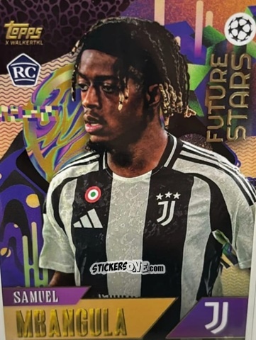 Sticker Samuel Mbangula - Gold UEFA Club Competitions 2024-2025
 n. 80 - Topps