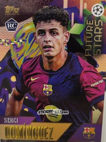 Sticker Sergi Dominguez - Gold UEFA Club Competitions 2024-2025
 n. 82 - Topps