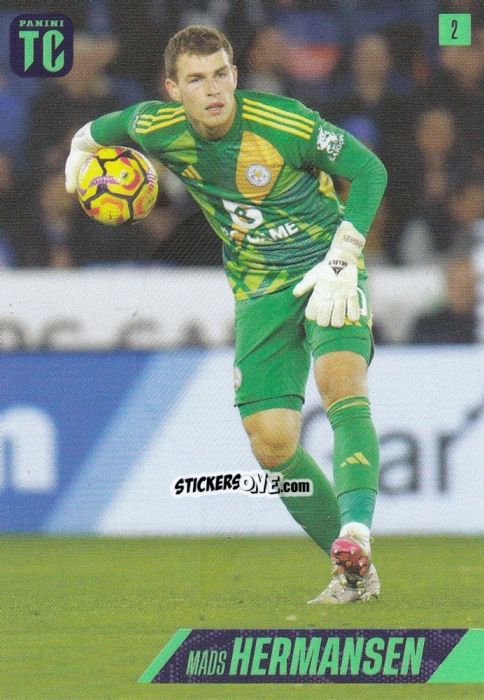 Sticker Mads Hermansen - Premier League Top Class 2025
 n. 2 - Panini