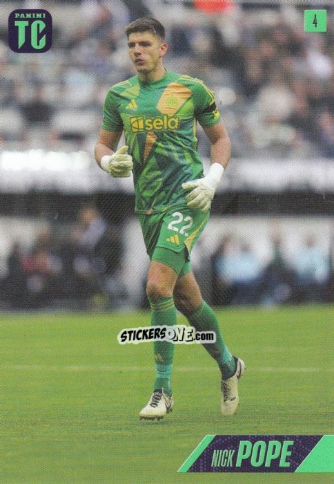 Sticker Nick Pope - Premier League Top Class 2025
 n. 4 - Panini