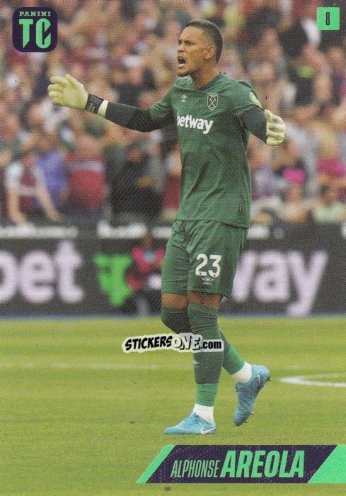 Sticker Alphonse Areola - Premier League Top Class 2025
 n. 8 - Panini