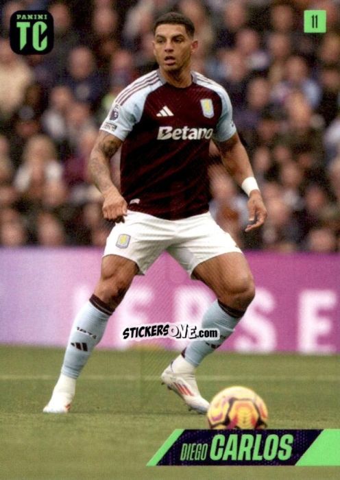 Sticker Diego Carlos - Premier League Top Class 2025
 n. 11 - Panini
