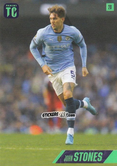 Figurina John Stones - Premier League Top Class 2025
 n. 20 - Panini