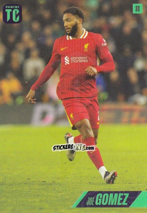 Figurina Joe Gomez - Premier League Top Class 2025
 n. 33 - Panini