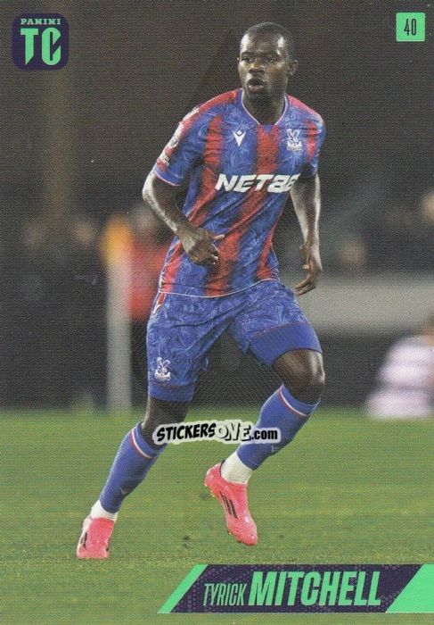 Sticker Tyrick Mitchell - Premier League Top Class 2025
 n. 40 - Panini