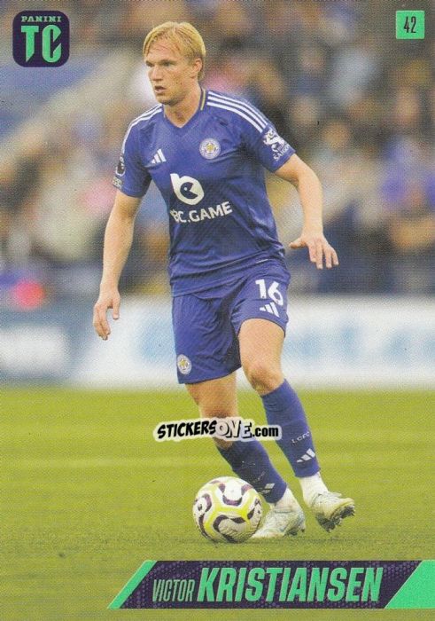 Sticker Victor Kristiansen - Premier League Top Class 2025
 n. 42 - Panini