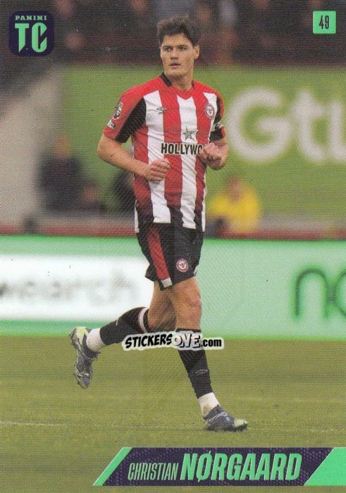 Sticker Christian Nørgaard - Premier League Top Class 2025
 n. 49 - Panini
