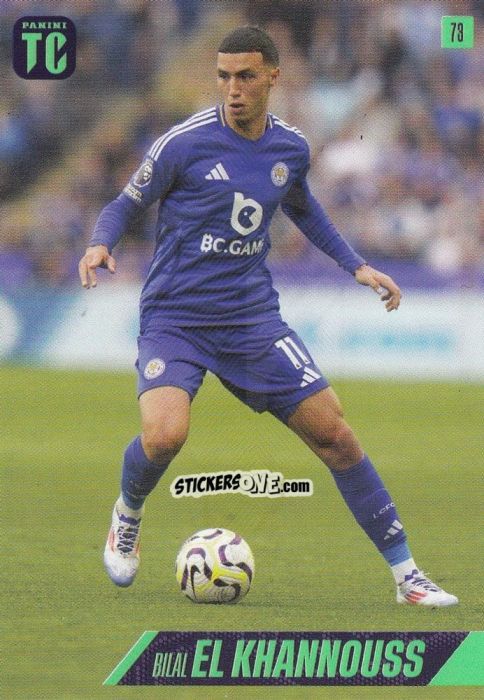 Cromo Bilal El Khannouss - Premier League Top Class 2025
 n. 73 - Panini