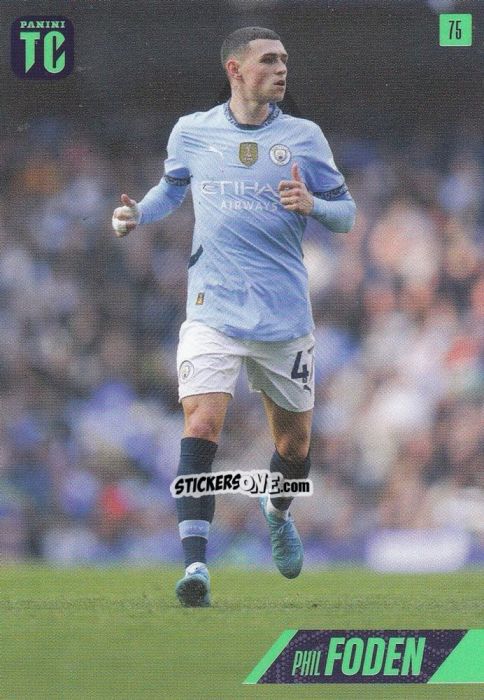 Figurina Phil Foden - Premier League Top Class 2025
 n. 75 - Panini