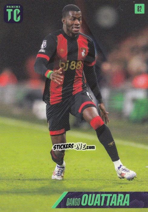 Sticker Dango Ouattara - Premier League Top Class 2025
 n. 82 - Panini