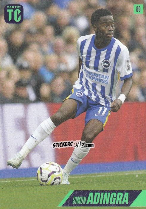 Figurina Simon Adingra - Premier League Top Class 2025
 n. 86 - Panini