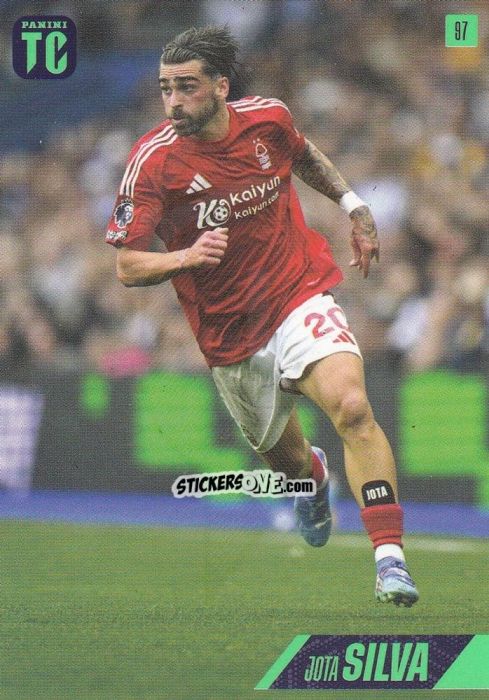 Sticker Jota Silva - Premier League Top Class 2025
 n. 97 - Panini