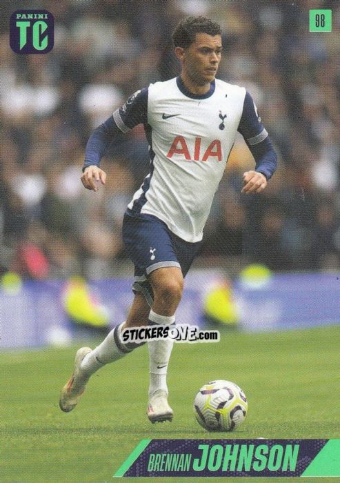 Figurina Brennan Johnson - Premier League Top Class 2025
 n. 98 - Panini