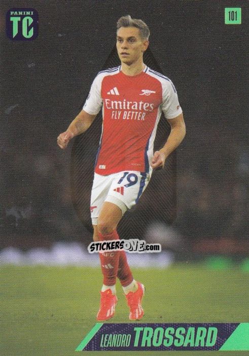 Cromo Leandro Trossard - Premier League Top Class 2025
 n. 101 - Panini