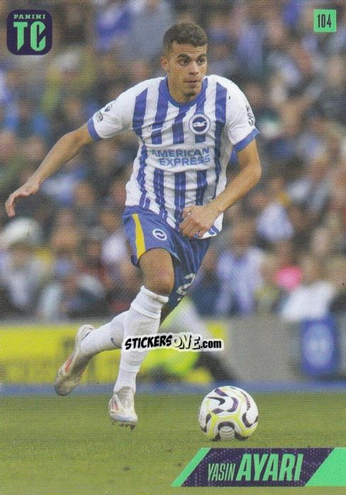 Figurina Yasin Ayari - Premier League Top Class 2025
 n. 104 - Panini