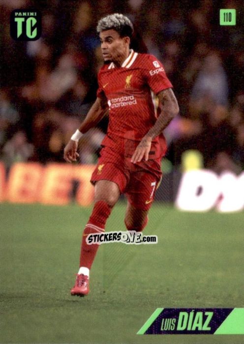 Sticker Luis Díaz - Premier League Top Class 2025
 n. 110 - Panini