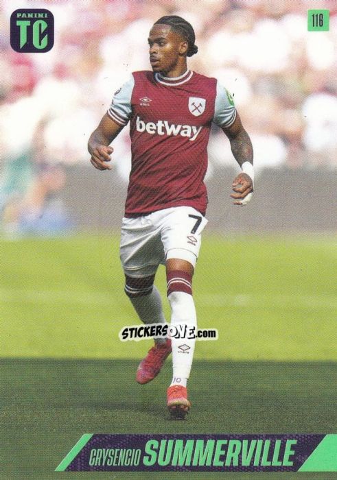 Cromo Crysencio Summerville - Premier League Top Class 2025
 n. 116 - Panini