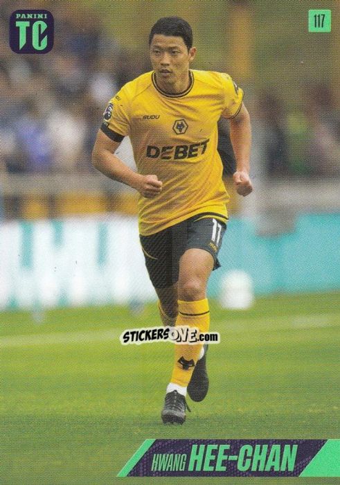 Sticker Hwang Hee-Chan - Premier League Top Class 2025
 n. 117 - Panini
