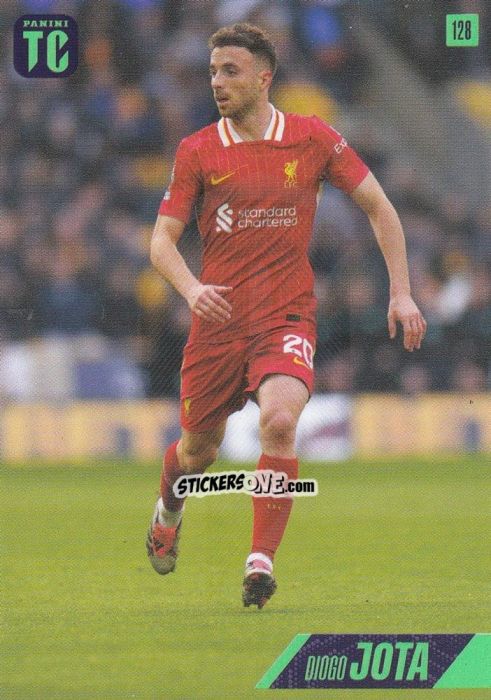 Figurina Diogo Jota - Premier League Top Class 2025
 n. 128 - Panini