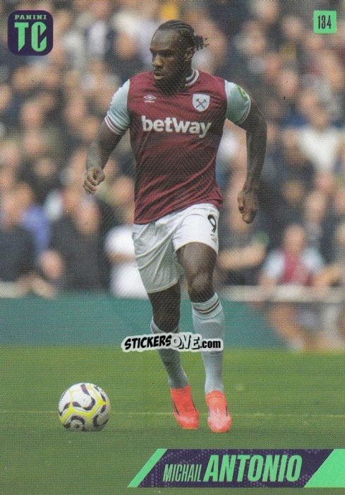 Sticker Michail Antonio - Premier League Top Class 2025
 n. 134 - Panini
