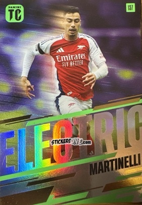 Sticker Gabriel Martinelli - Premier League Top Class 2025
 n. 137 - Panini