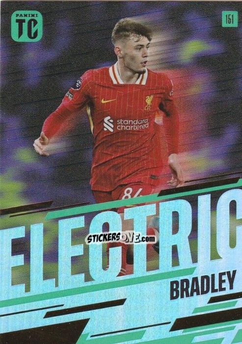 Figurina Conor Bradley - Premier League Top Class 2025
 n. 151 - Panini