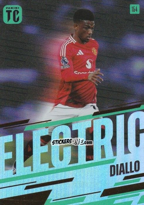 Sticker Amad Diallo - Premier League Top Class 2025
 n. 154 - Panini