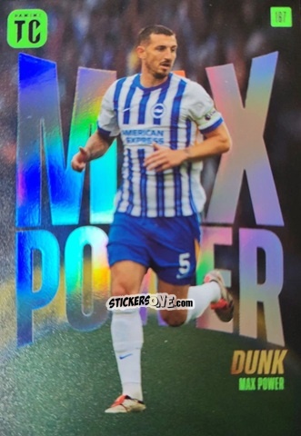 Sticker Lewis Dunk - Premier League Top Class 2025
 n. 167 - Panini