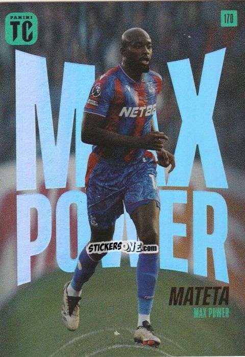 Sticker Jean-Philippe Mateta - Premier League Top Class 2025
 n. 170 - Panini