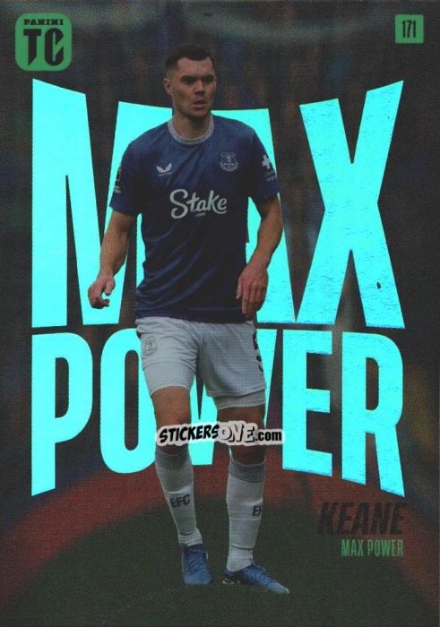 Sticker Michael Keane - Premier League Top Class 2025
 n. 171 - Panini