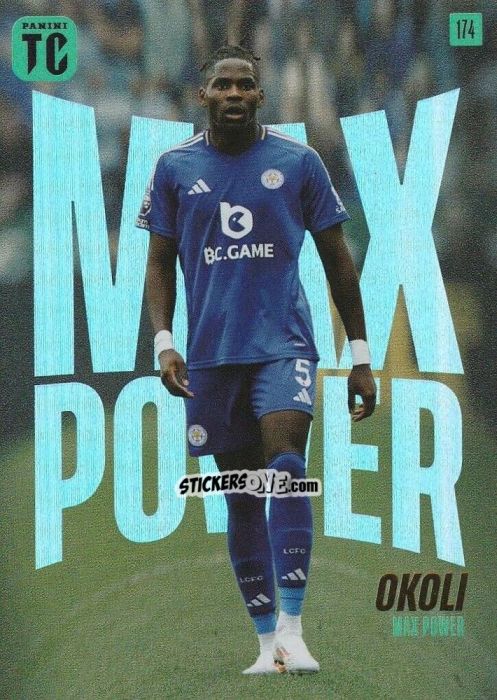 Figurina Caleb Okoli - Premier League Top Class 2025
 n. 174 - Panini
