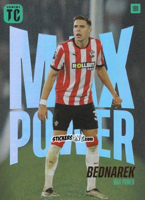 Sticker Jan Bednarek - Premier League Top Class 2025
 n. 180 - Panini