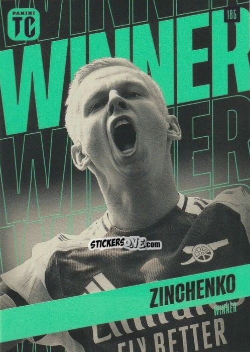 Sticker Oleksandr Zinchenko - Premier League Top Class 2025
 n. 185 - Panini