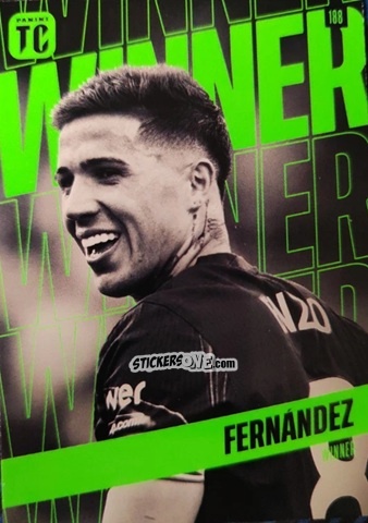 Sticker Enzo Fernández - Premier League Top Class 2025
 n. 188 - Panini