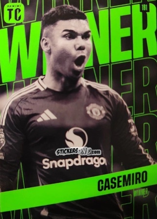 Sticker Casemiro - Premier League Top Class 2025
 n. 191 - Panini