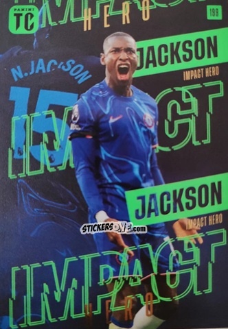 Sticker Nicolas Jackson - Premier League Top Class 2025
 n. 199 - Panini