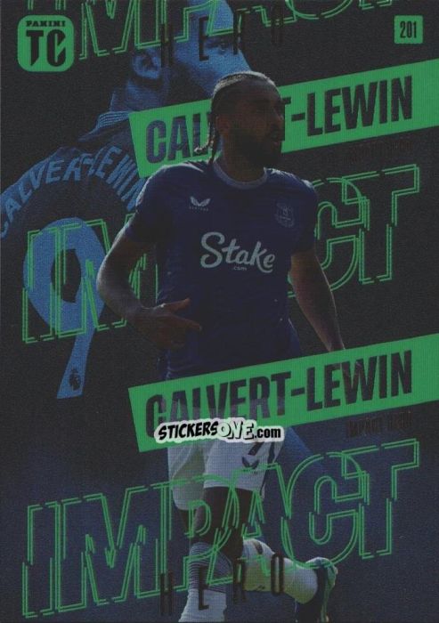 Sticker Dominic Calvert-Lewin - Premier League Top Class 2025
 n. 201 - Panini