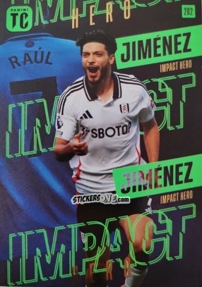 Sticker Raúl Jiménez - Premier League Top Class 2025
 n. 202 - Panini