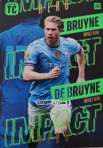 Sticker Kevin De Bruyne - Premier League Top Class 2025
 n. 206 - Panini