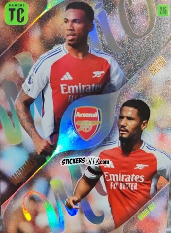 Sticker Gabriel Magalhães / William Saliba - Premier League Top Class 2025
 n. 215 - Panini