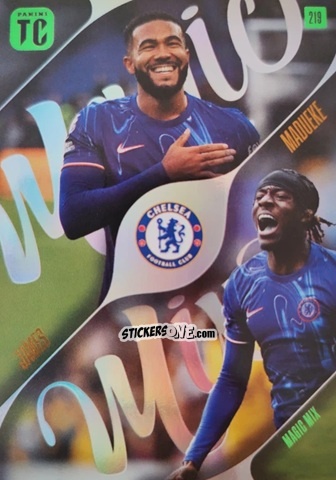 Sticker Reece James / Noni Madueke - Premier League Top Class 2025
 n. 219 - Panini