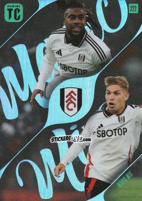 Sticker Alex Iwobi / Emile Smith-Rowe - Premier League Top Class 2025
 n. 222 - Panini